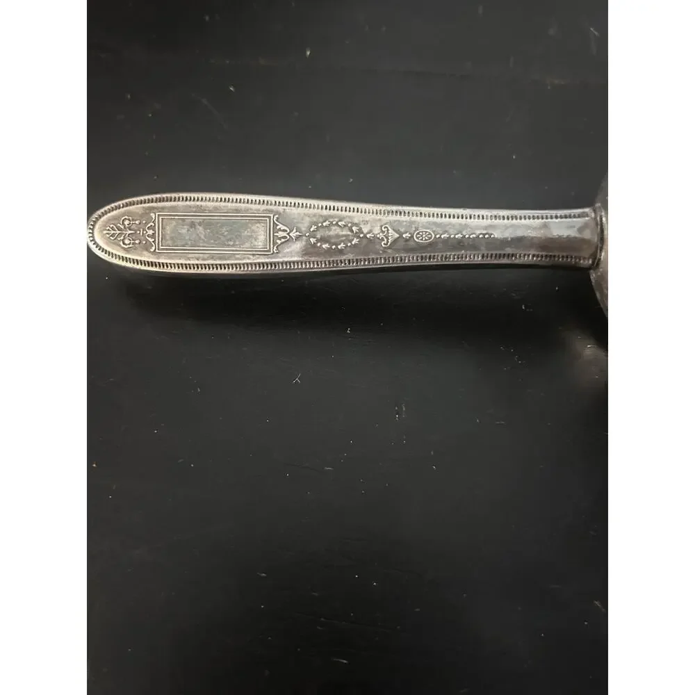 Vintage Serving Utensils Set of 3 Ice Scoops Ornate Floral